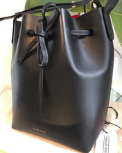 Load image into Gallery viewer, MANSUR GAVRIEL Leather Mini Bucket Bag
