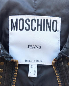 MOSCHINO JEANS Faux Leather Jacket