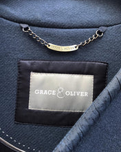 Load image into Gallery viewer, GRACE &amp; OLIVER Collarless 3/4 Length Coat
