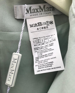 MAX MARA Cotton Cap Sleeve Midi Dress