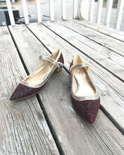 Load image into Gallery viewer, MIU MIU Pointed Toe Mary-Jane Flats
