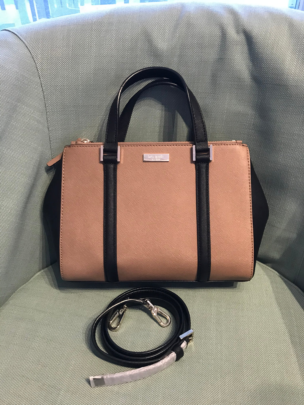 KATE SPADE Triple Compartment Leather Tote