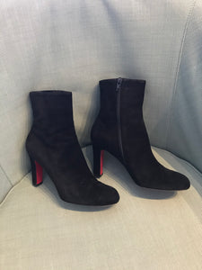 CHRISTIAN LOUBOUTIN Suede Ankle Boots