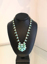 Load image into Gallery viewer, KATE SPADE Mint Green Bluish Sea Stone Necklace

