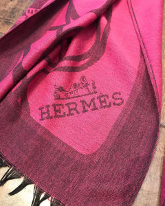 HERMÈS Vintage Cashmere Scarf