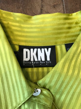 Load image into Gallery viewer, DKNY Stripe Silk Shirt

