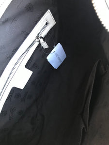 GUCCI Medium Monogram GG Twins Canvas Leather Hobo Shoulder Bag