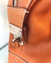 Load image into Gallery viewer, TOD’S Orange D-Styling Medium Bauletto Leather Tote Bag
