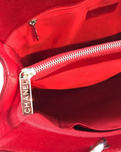Load image into Gallery viewer, CHANEL Red Caviar Grand Shopper Tote
