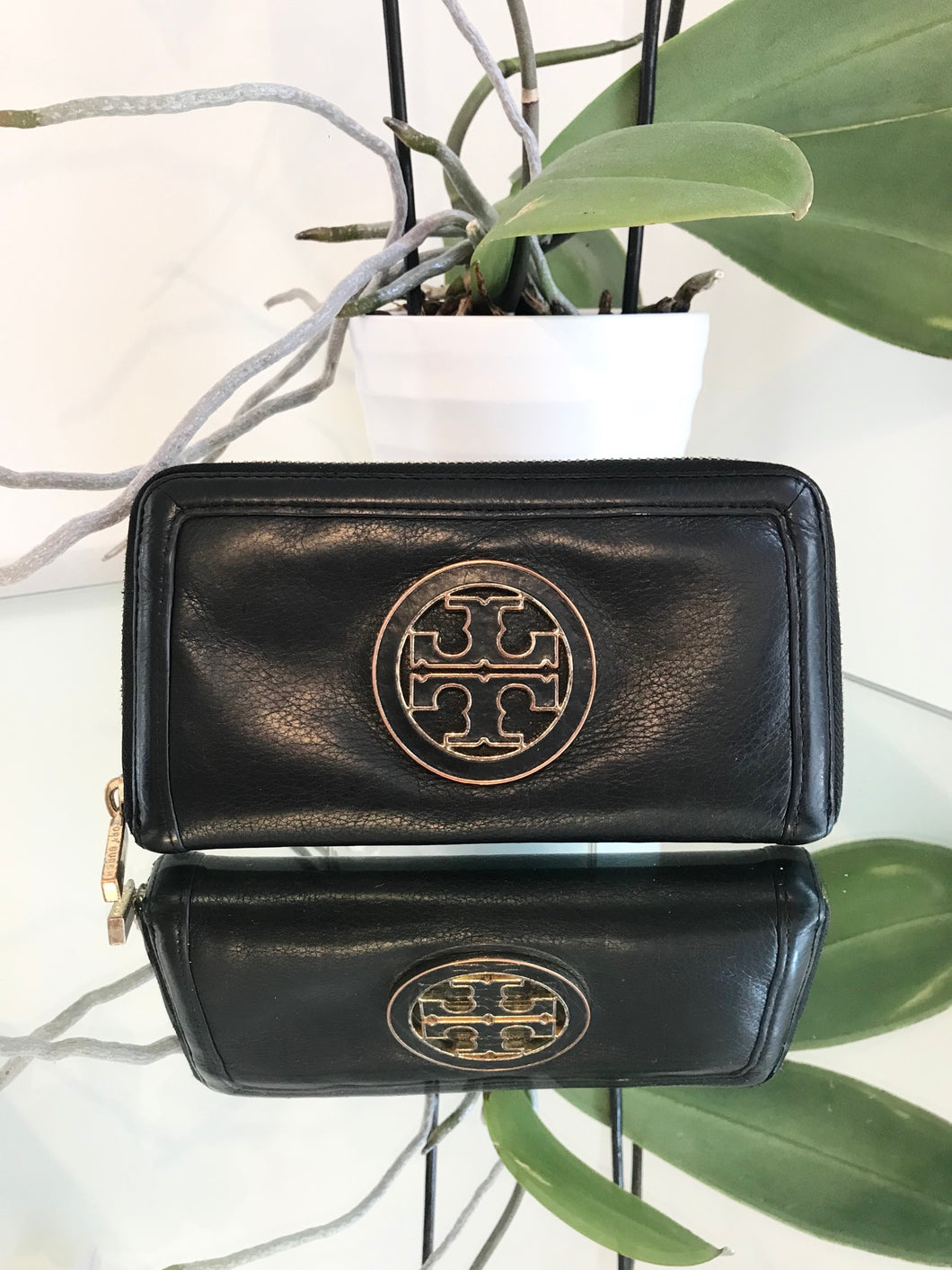 TORY BURCH Amanda Continental Leather Wallet
