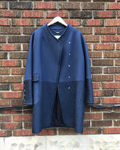 Load image into Gallery viewer, GRACE &amp; OLIVER Collarless 3/4 Length Coat

