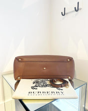 Load image into Gallery viewer, BURBERRY Large Banner House Check Leather Canvas Handle Bag
