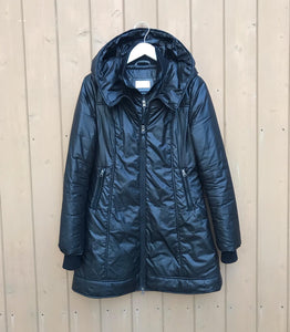 MACKAGE Puffer Coat With Leather Trims