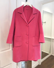 Load image into Gallery viewer, LUISA CERANO Double Face Wool Blend Coat
