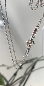 TIFFANY & CO. Extra Mini Open Heart Necklace