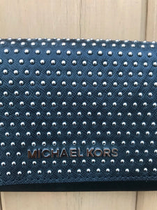 MICHAEL MICHAEL KORS Studded Leather Wallet On Chain
