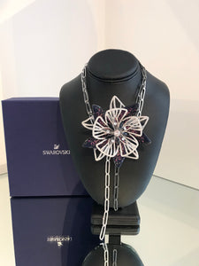 SWAROVSKI Big Flower Crystal Embellished Necklace