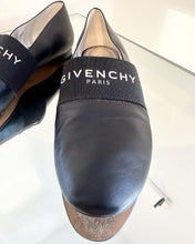 Load image into Gallery viewer, GIVENCHY Bedford Logo Leather Ballet Flats
