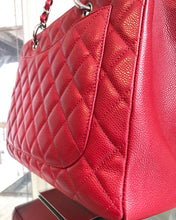 Load image into Gallery viewer, CHANEL Red Caviar Grand Shopper Tote
