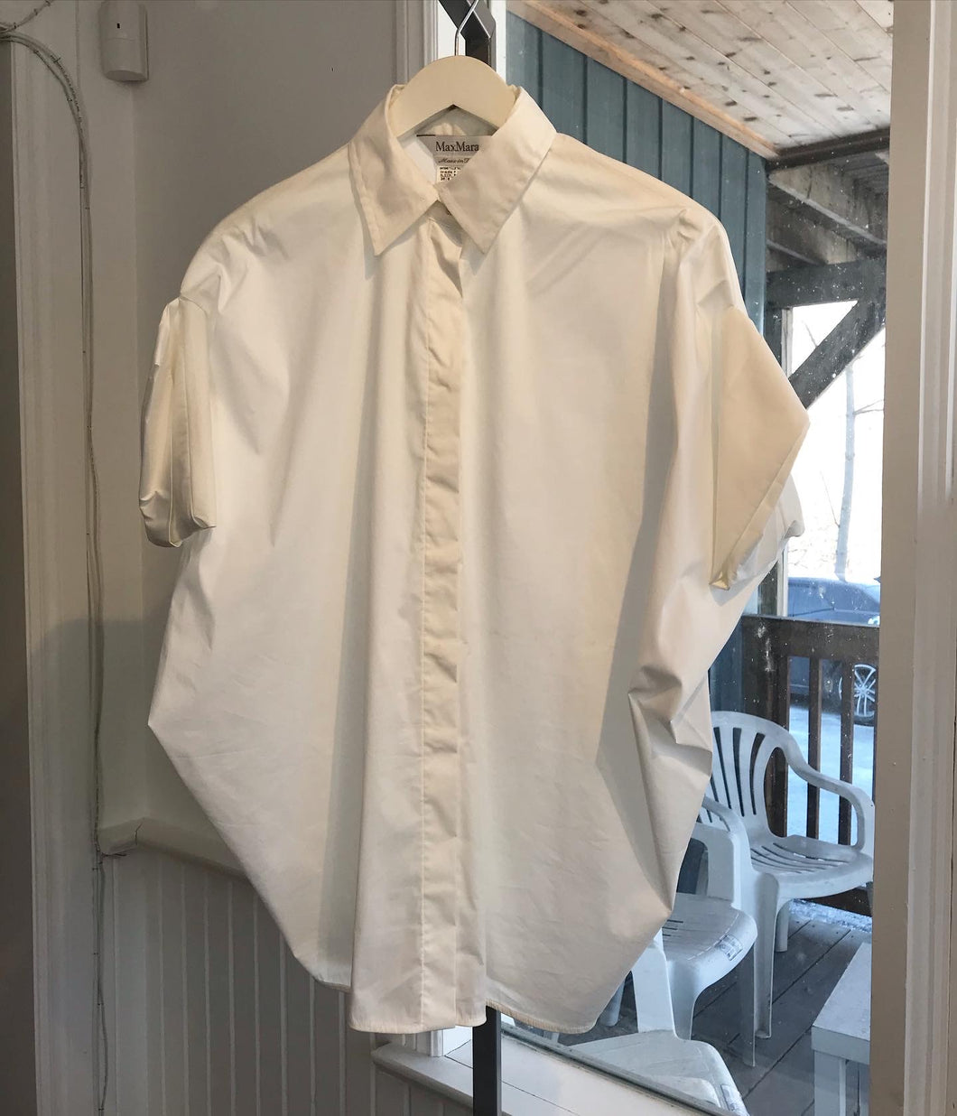 MAX MARA Oversized Cotton Shirt