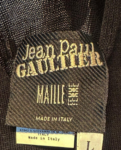 JEAN PAUL GAULTIER Maille Femme Cut-Out Fine Knit Dress