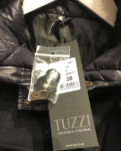 TUZZI Wool/Nylon Hooded Coat