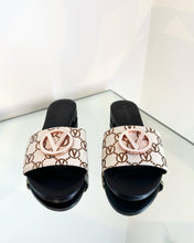 Load image into Gallery viewer, VALENTINO Logo Slide Sandals
