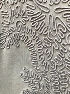 DANA BUCHMAN Embroidered Silk Tunic Jacket