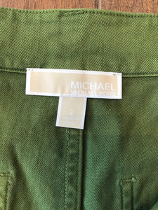 MICHAEL MICHAEL KORS Pleated Straight Leg Pants