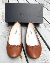 Load image into Gallery viewer, REPETTO Paris Bow Leather Ballet Flats
