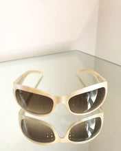 Load image into Gallery viewer, FENDI Beige Crystal Embellished Sunglasses
