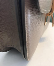 Load image into Gallery viewer, CELINE Classic Liege Taupe Calfskin Medium Box Bag
