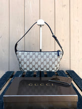 Load image into Gallery viewer, GUCCI GG Canvas Leather Pochette

