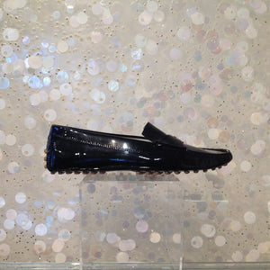 TOD’S Black Patent Leather Loafers