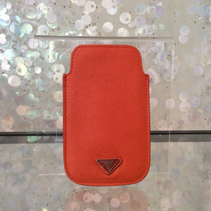 PRADA Saffiano Leather iPhone Case