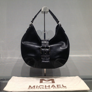 MICHAEL MICHAEL KORS Leather Hobo Shoulder Bag