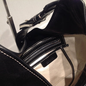MICHAEL MICHAEL KORS Leather Hobo Shoulder Bag