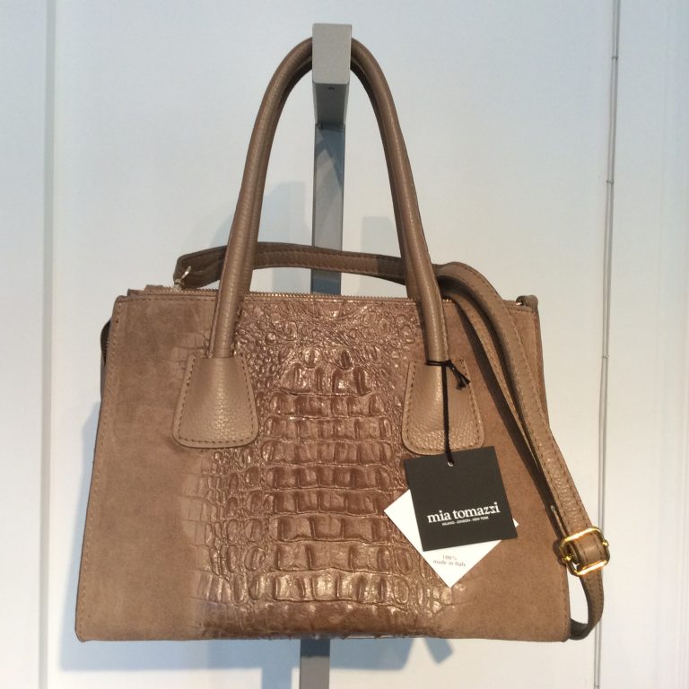 MIA TOMAZSI Leather Tote/Crossbody Bag