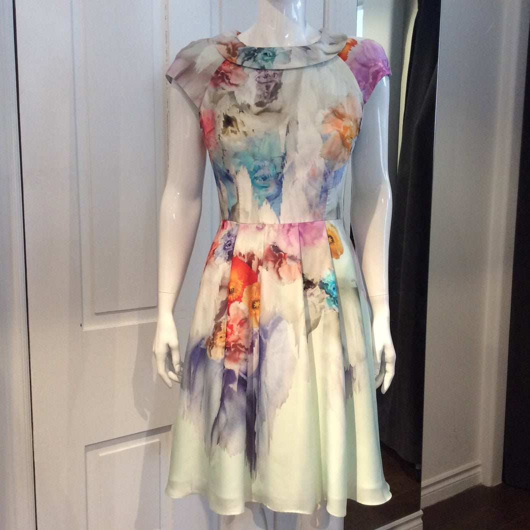 TED BAKER Floral Print Dress