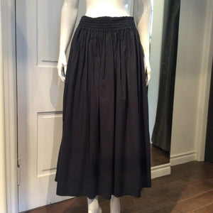 GIANFRANCO FERRE Elastic Waist Cotton Skirt